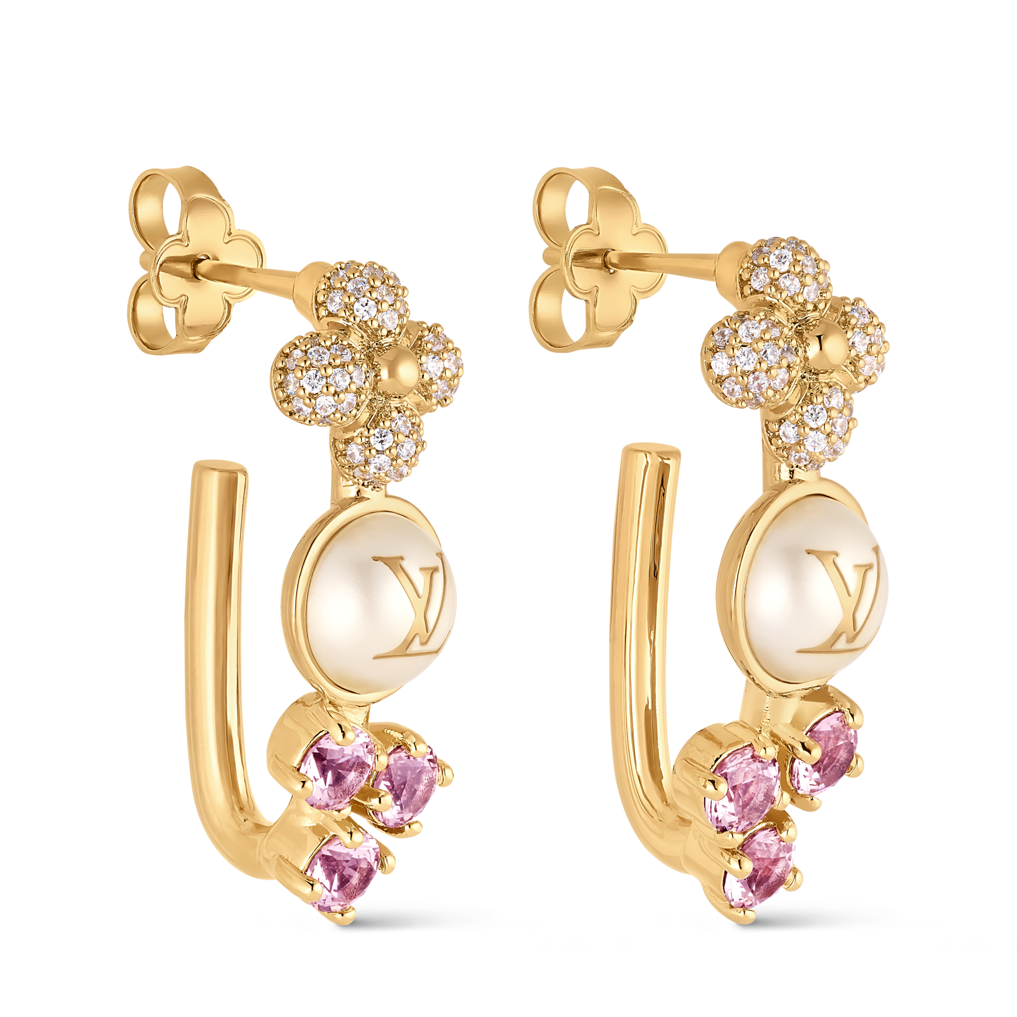 LV Blooming Symphony Earrings S00 - Women - Fashion Jewelry